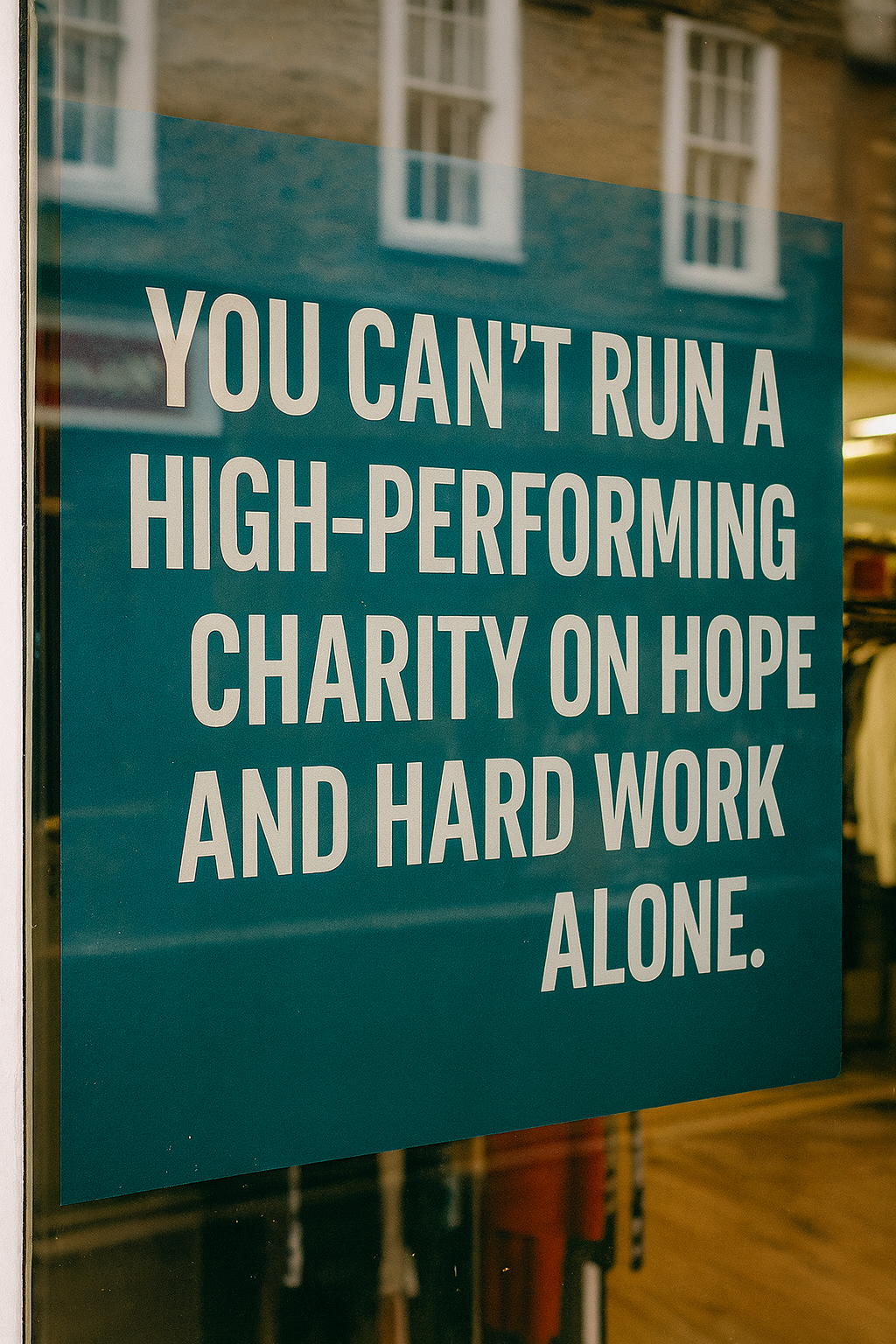 Why Great Performers Keep Your Charity Alive, and How Weak Targets Kill Performance